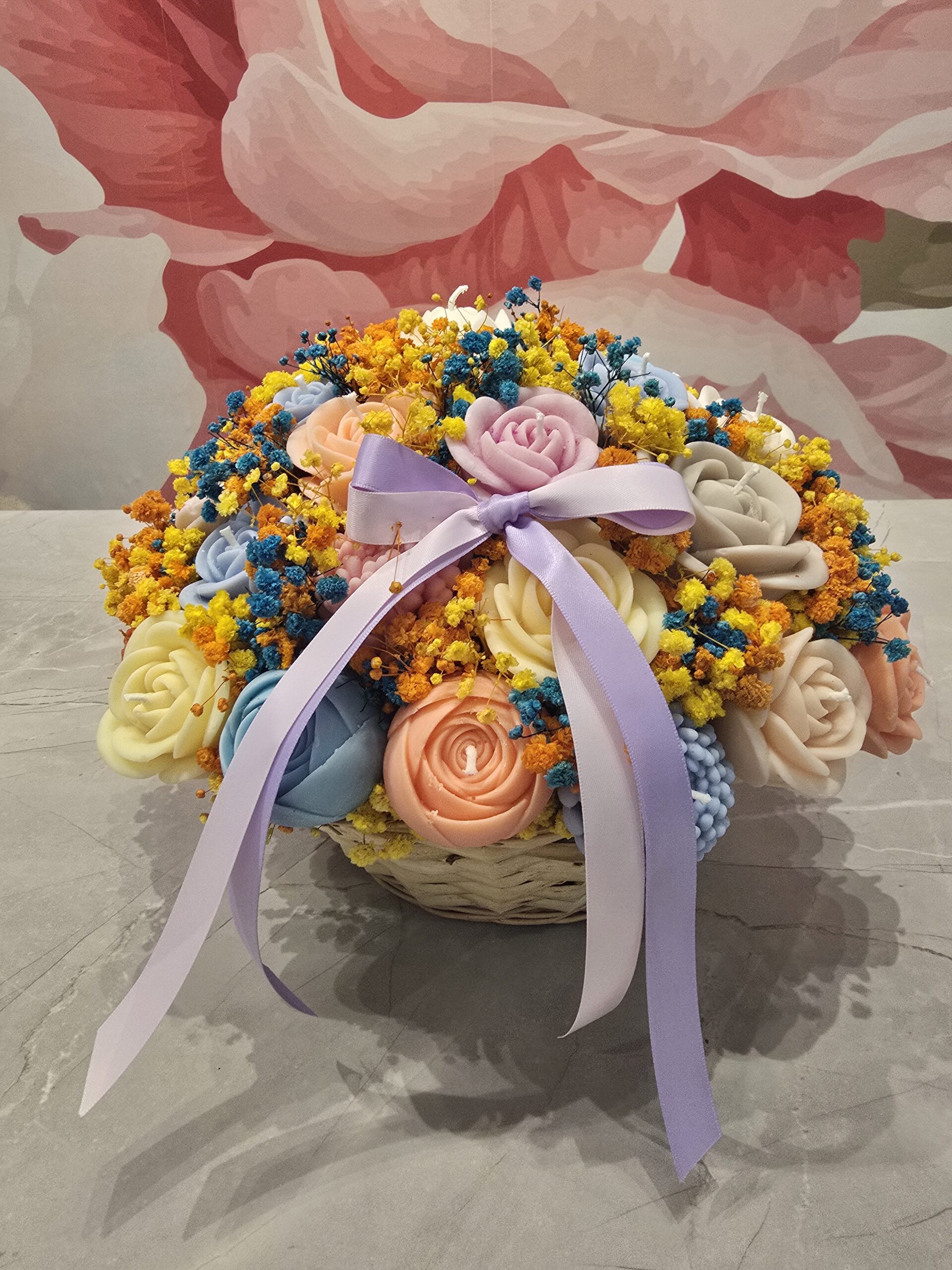 fresh flower bouquet – hand tied floral arrangement (kopija)