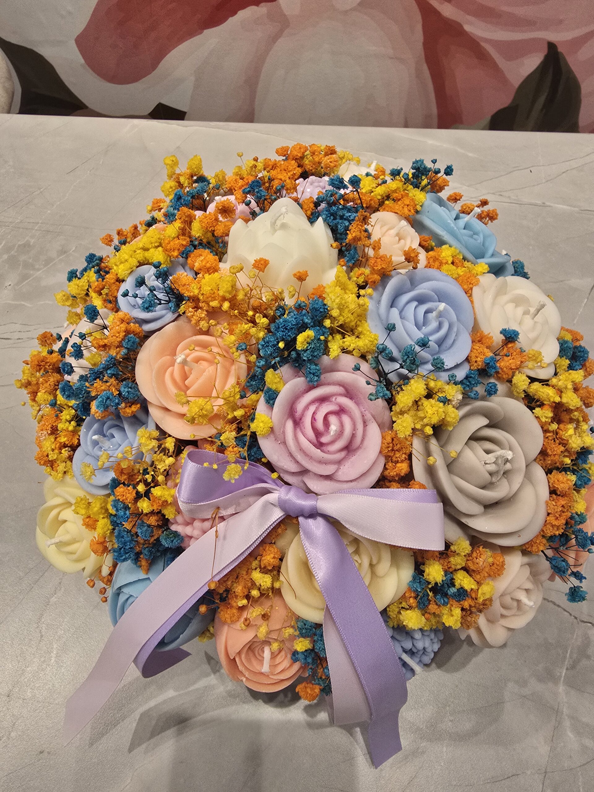 fresh flower bouquet – hand tied floral arrangement (kopija)